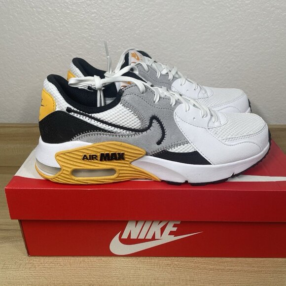 Size 7.5 - Nike Air Max Excee White University Gold Women’s Mid Soles - Picture 2 of 13